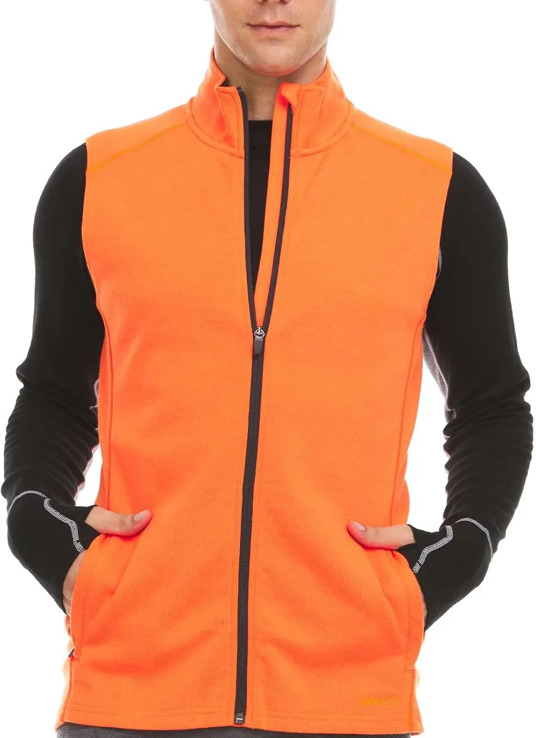 100% Merino Wool Mens Vest - Expedition Heavyweight Vest - Moisture Wicking