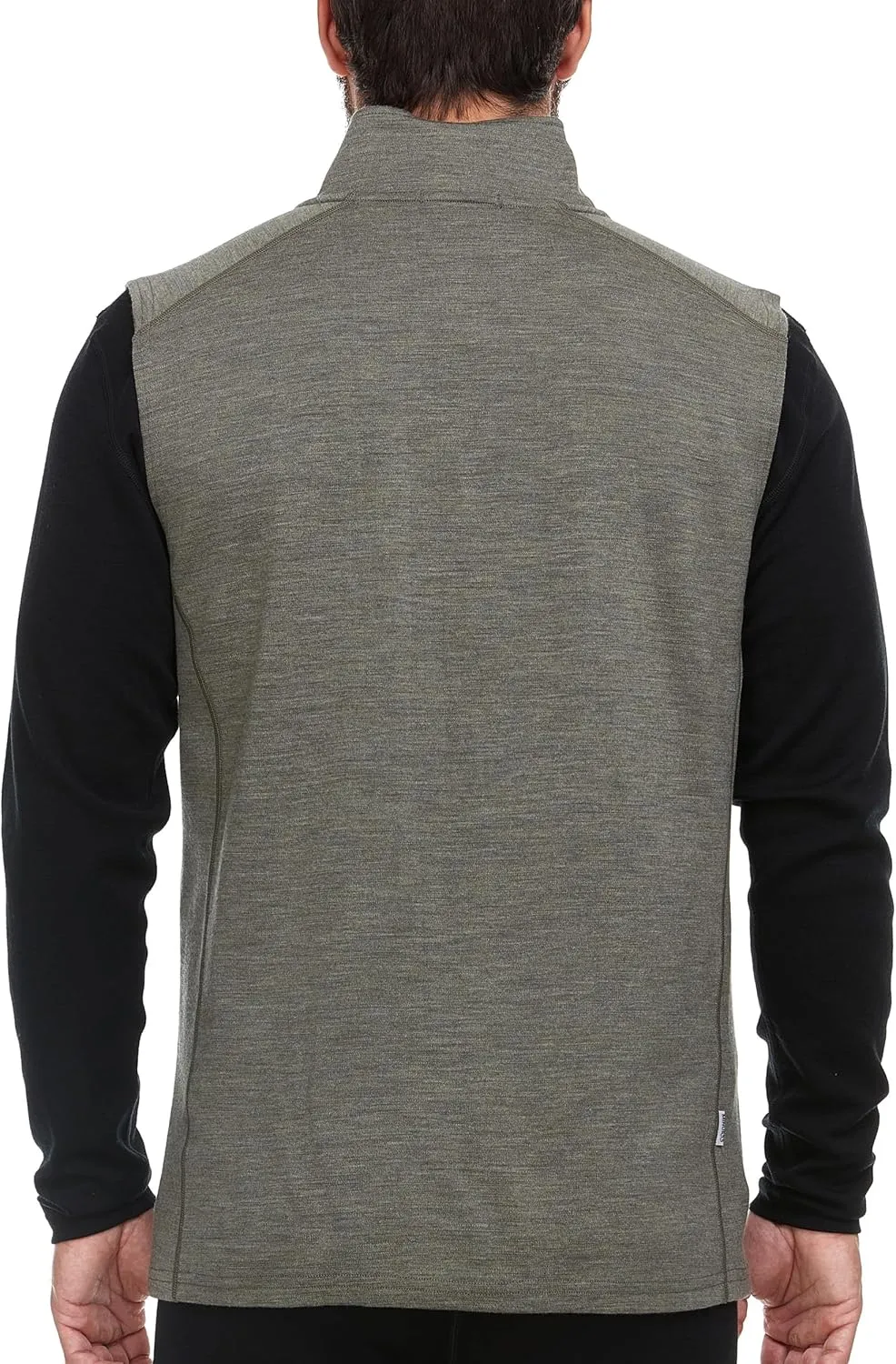 100% Merino Wool Mens Vest - Expedition Heavyweight Vest - Moisture Wicking
