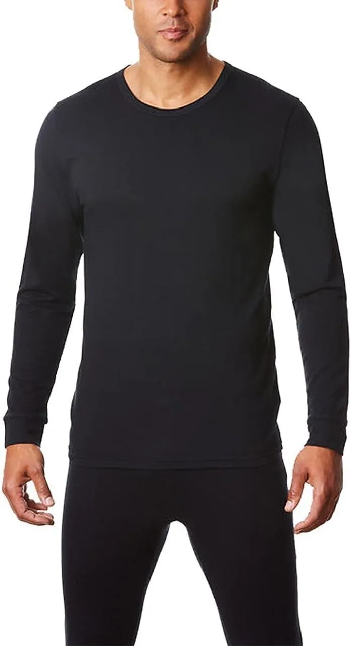 32 DEGREES Weatherproof Mens Long Sleeve Crew Neck