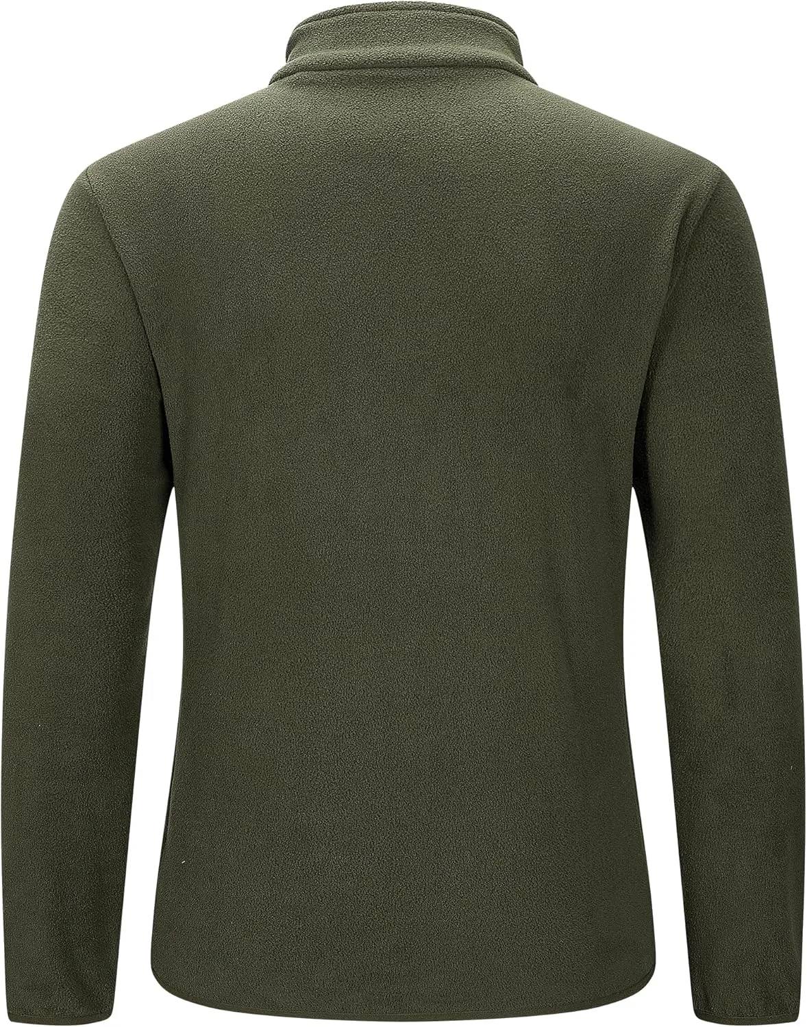 33,000ft Men's Quarter-Zip Polar Fleece Jacket, Long Sleeve Half Zip Fleece Pullover Sweaters Thermal Golf Sweatshirt