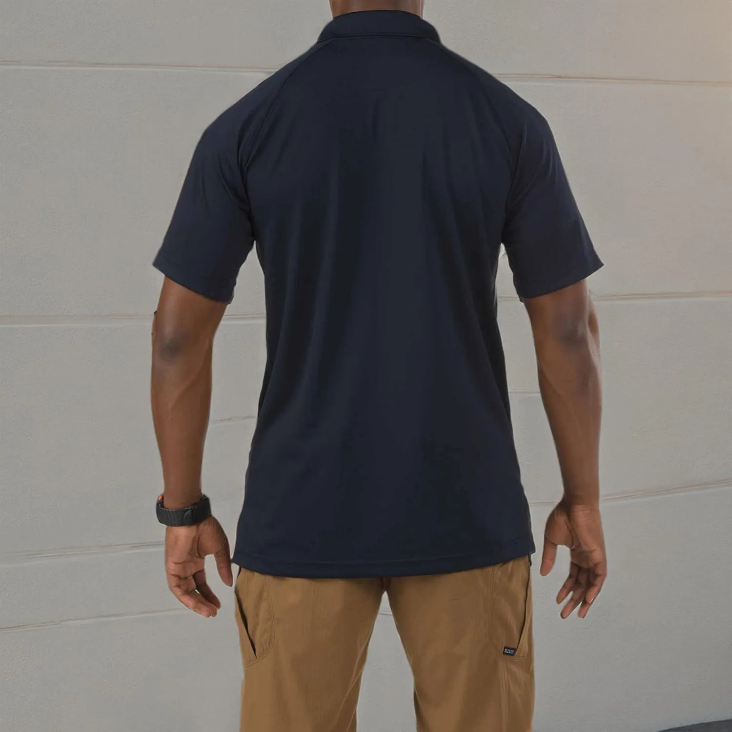 5.11 Tactical Men's Performance Short Sleeve Polo, 100% Polyester, Moisture Wicking, Style 71049
