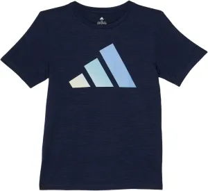 adidas Boys' Moisture-wicking Athletic T-shirt Bos Ghost Logo Short Sleeve