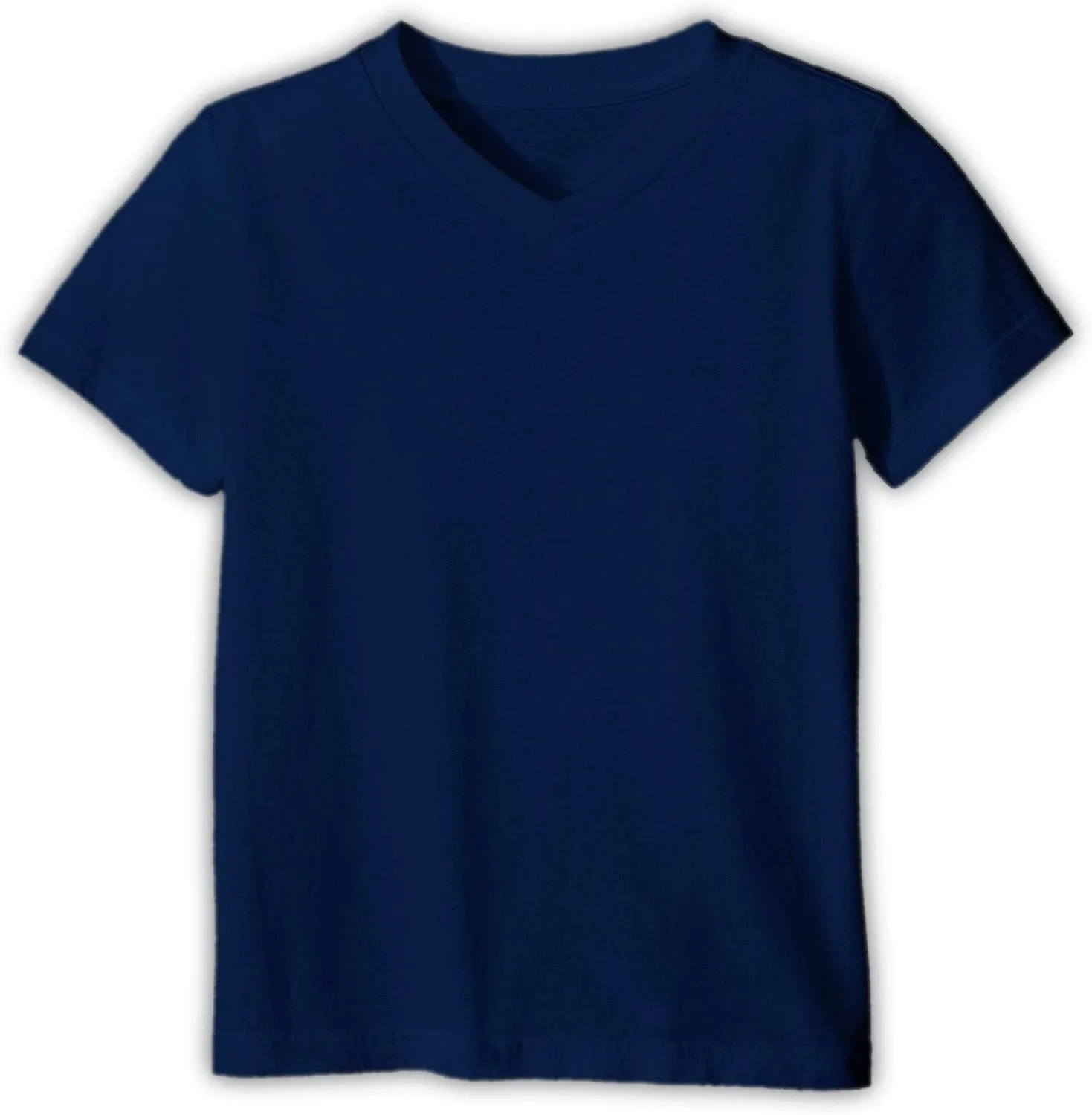 Andrew Scott Boys'12 Pack V Neck T Shirt Cotton Color Undershirts - Bonus Pack of 12