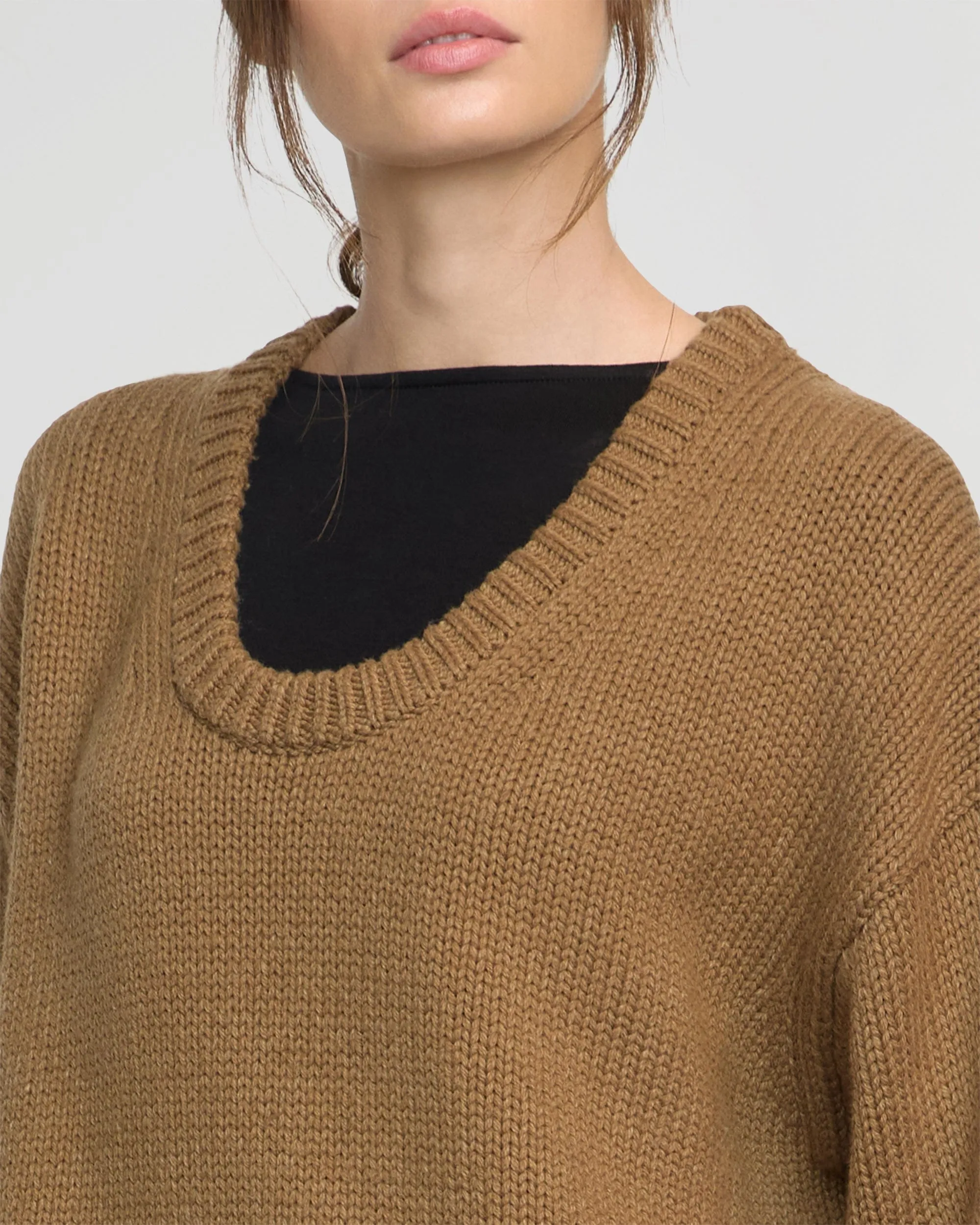 Archie Deep U-Neck Sweater