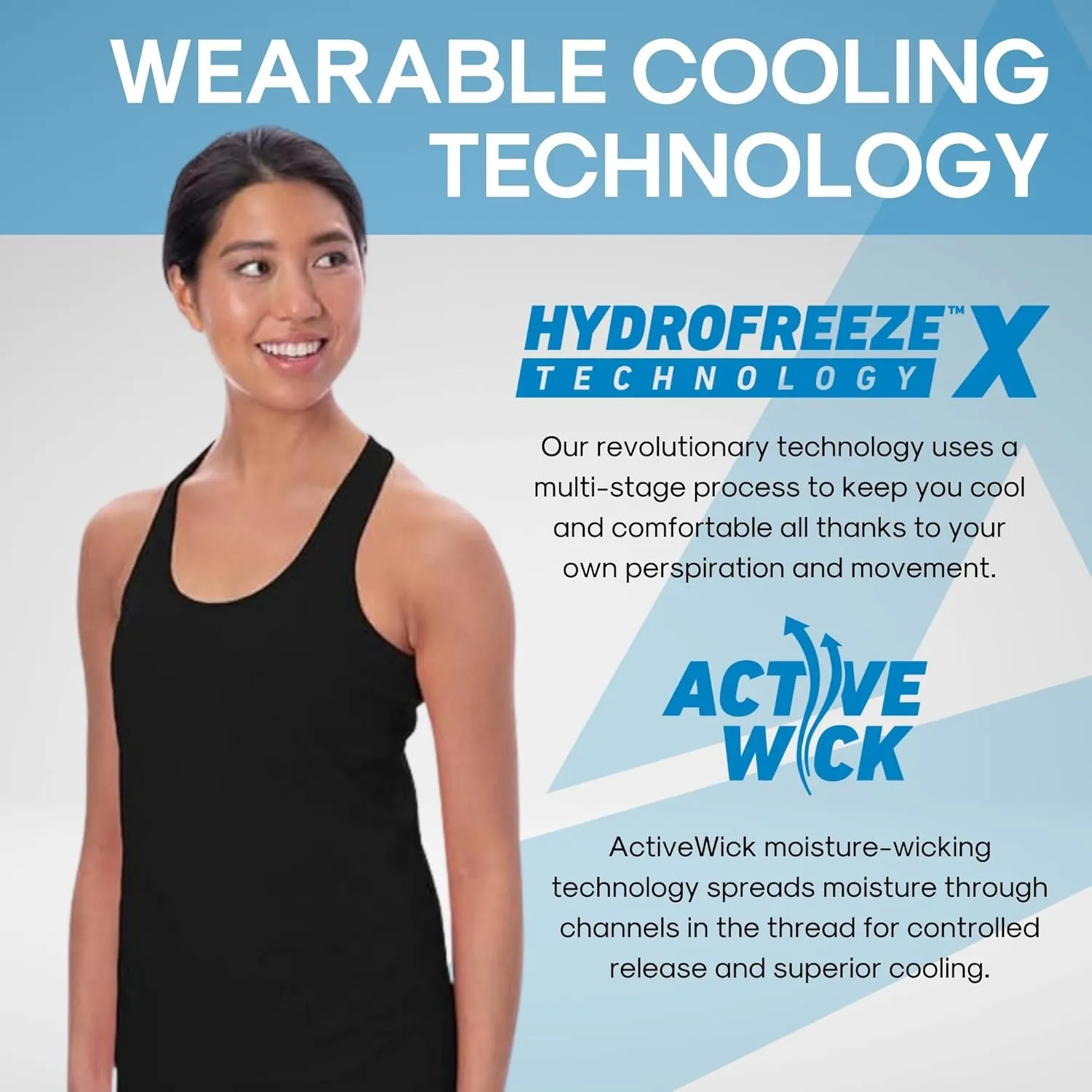 Arctic Cool Women's Tank Instant Cooling Moisture Wicking Performance UPF 50  Tank Top