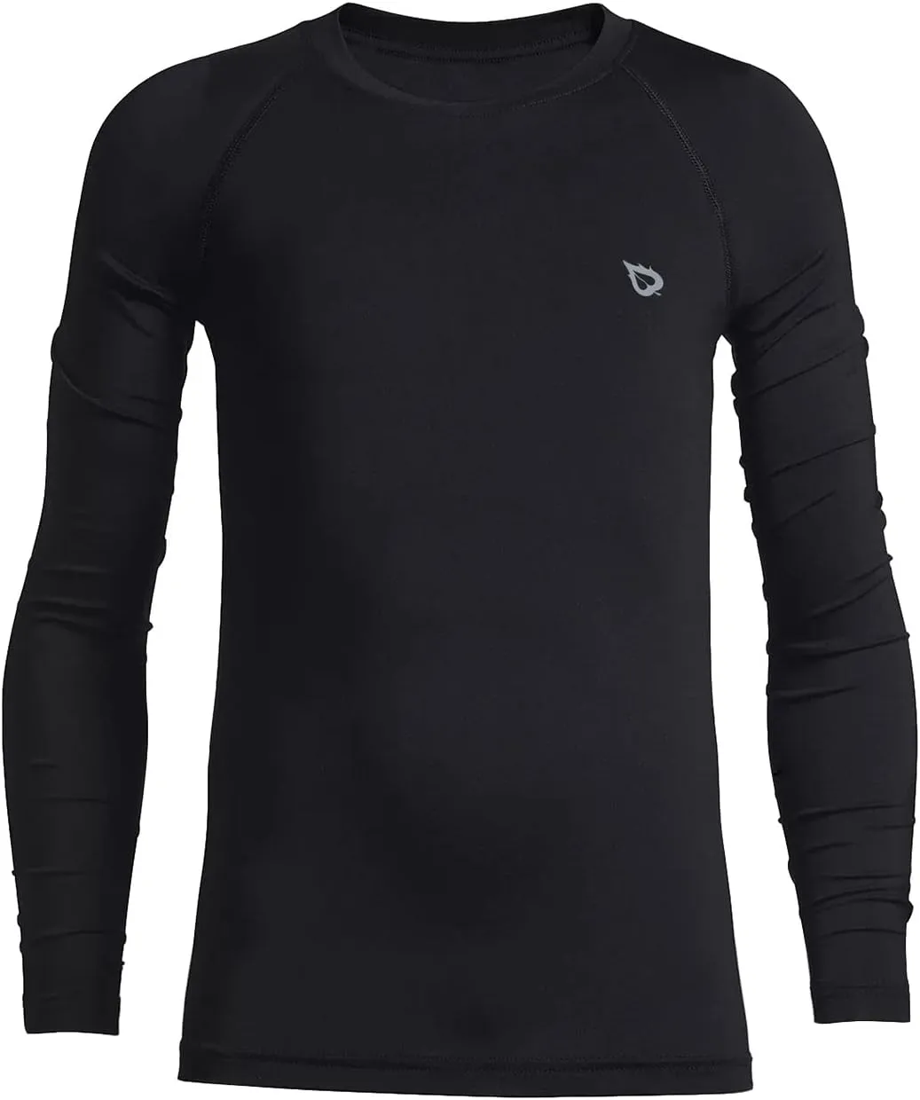 baleaf Boys Compression Shirt Long Sleeve Youth Undershirts Kids Football Baseball Baselayer Cold Gear Quick Dry