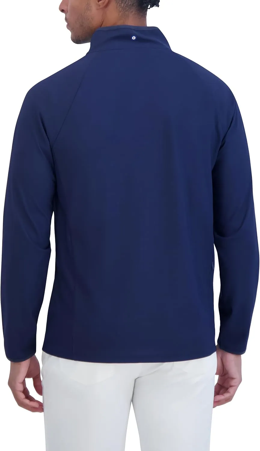 Ben Sherman Men's Quarter Zip Pullover Sweater  Lightweight, Casual, Work, Golf & Everyday Wear