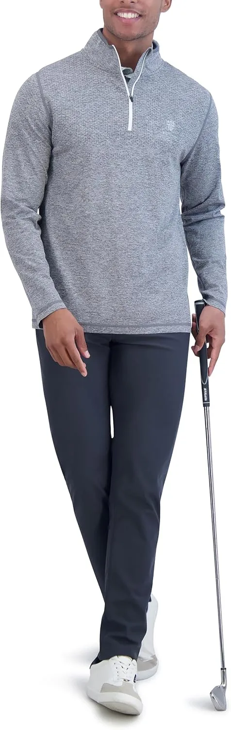 Ben Sherman Men's Quarter Zip Pullover Sweater  Lightweight, Casual, Work, Golf & Everyday Wear