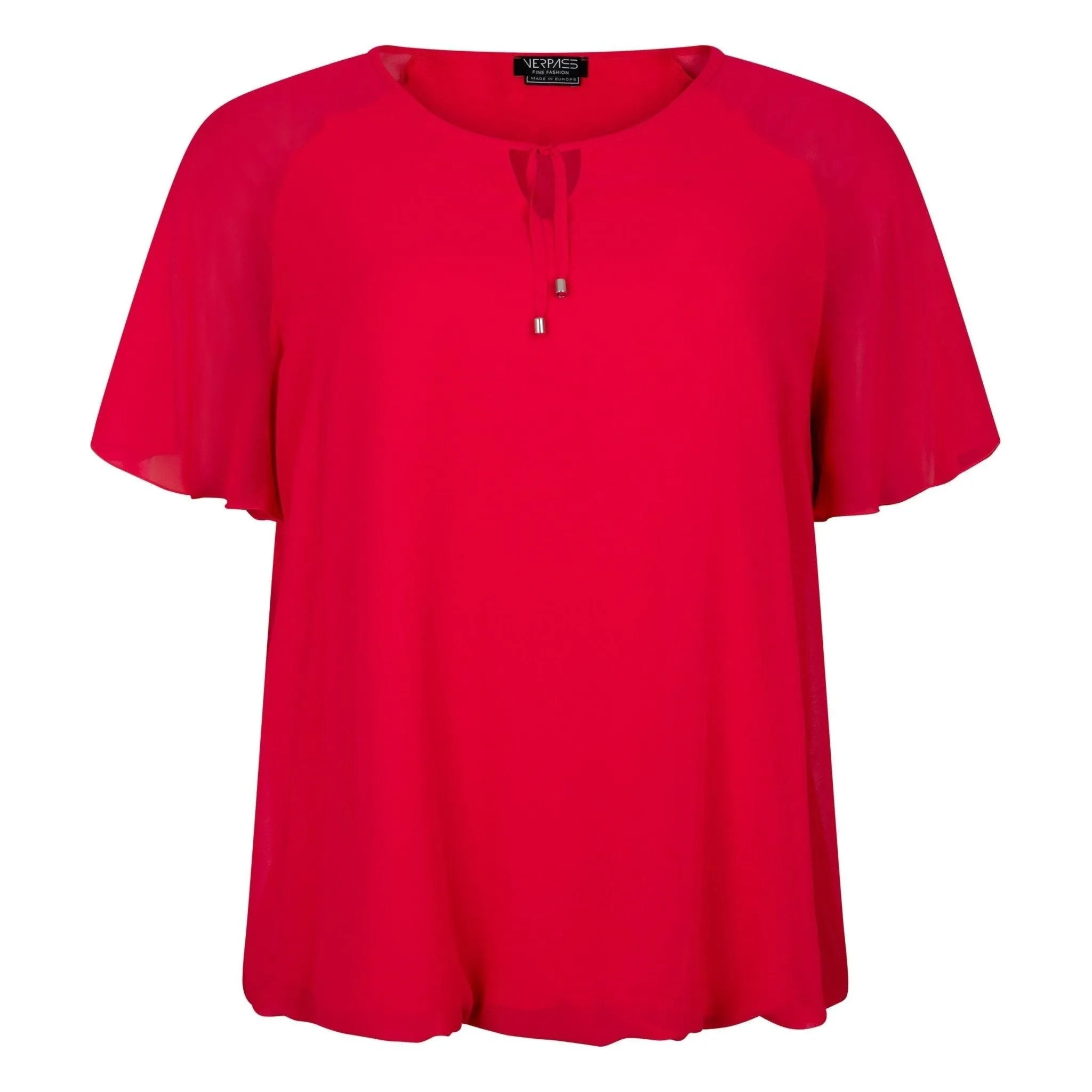 Blouse chiffon double layered Watermelon