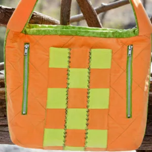 Coats & Clark Sewing Quilted Double Zip Tote