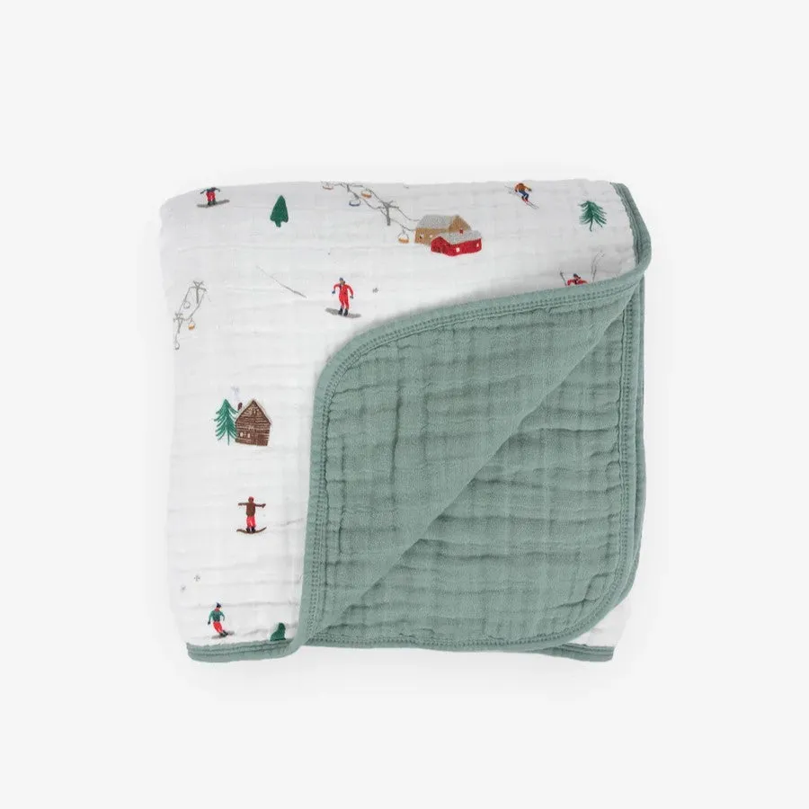 Cotton Muslin Quilt (Powder Party)