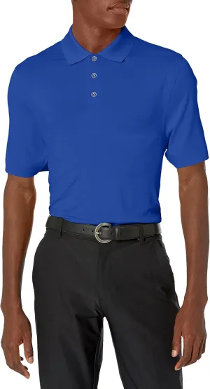 Cutter & Buck Men's Moisture Wicking UPF 50  Drytec Forge Jersey Polo Shirt