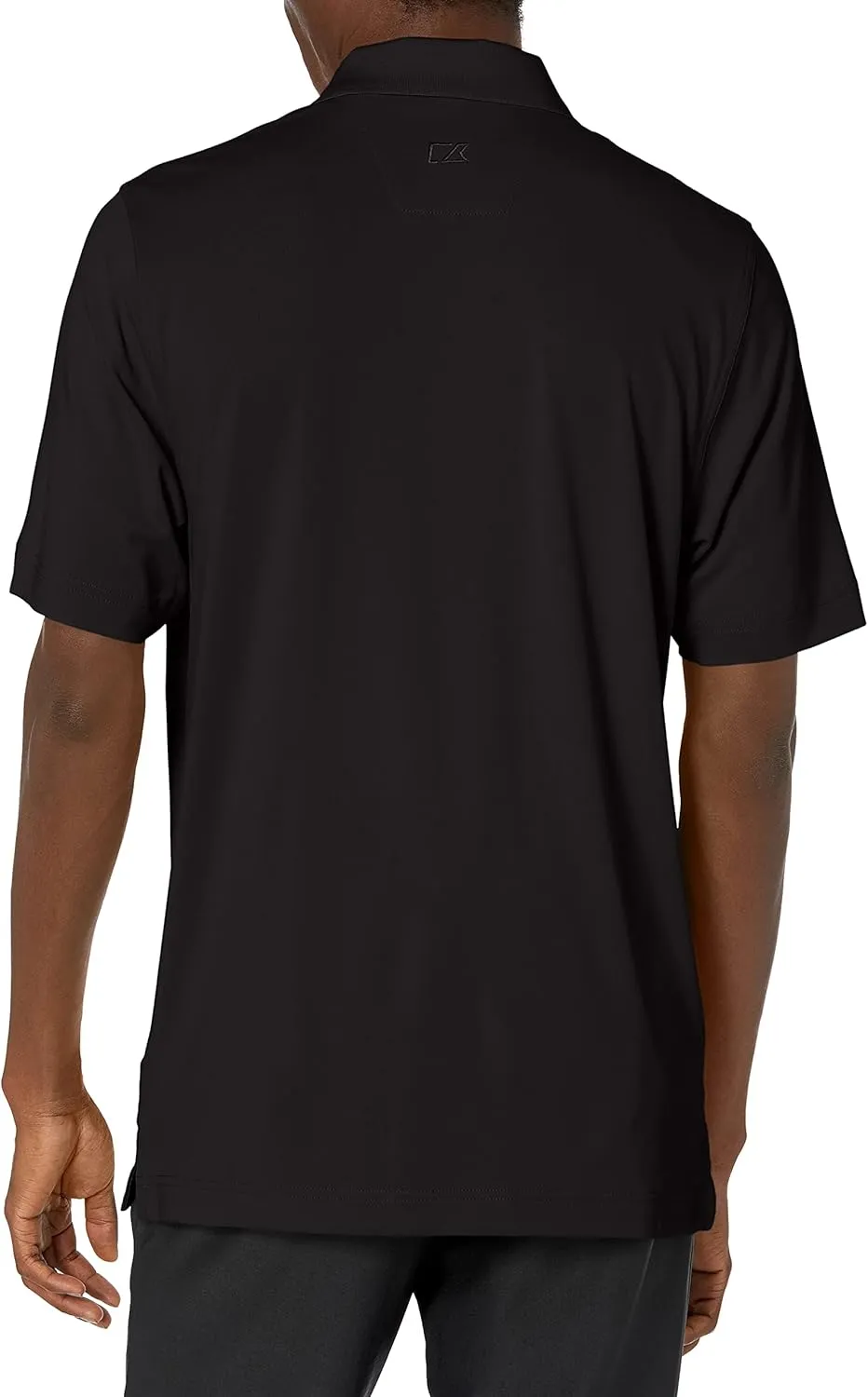 Cutter & Buck Men's Moisture Wicking UPF 50  Drytec Forge Jersey Polo Shirt