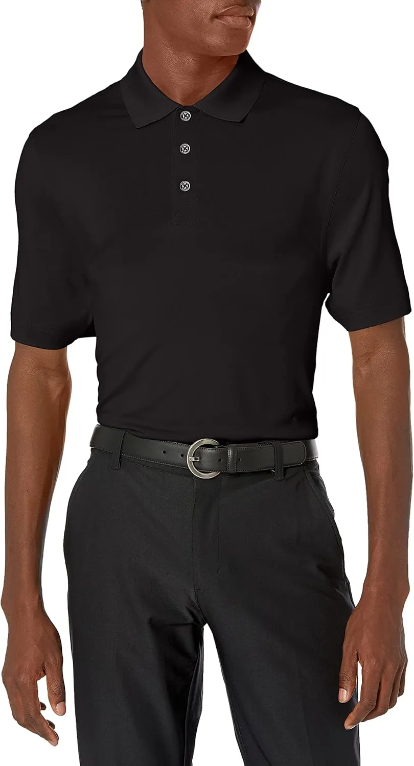 Cutter & Buck Men's Moisture Wicking UPF 50  Drytec Forge Jersey Polo Shirt