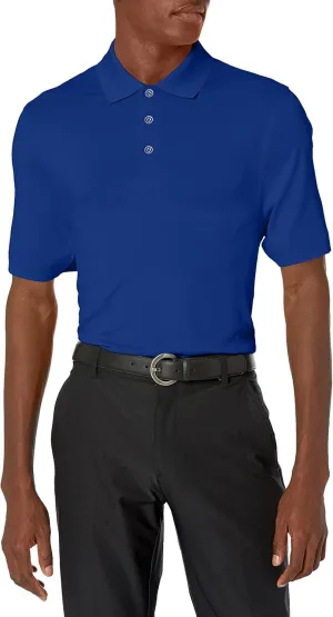 Cutter & Buck Men's Moisture Wicking UPF 50  Drytec Forge Jersey Polo Shirt