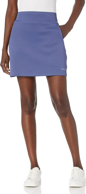 Cutter & Buck Women's Moisture Wicking Double Knit Stretch Interval Pull on Skort