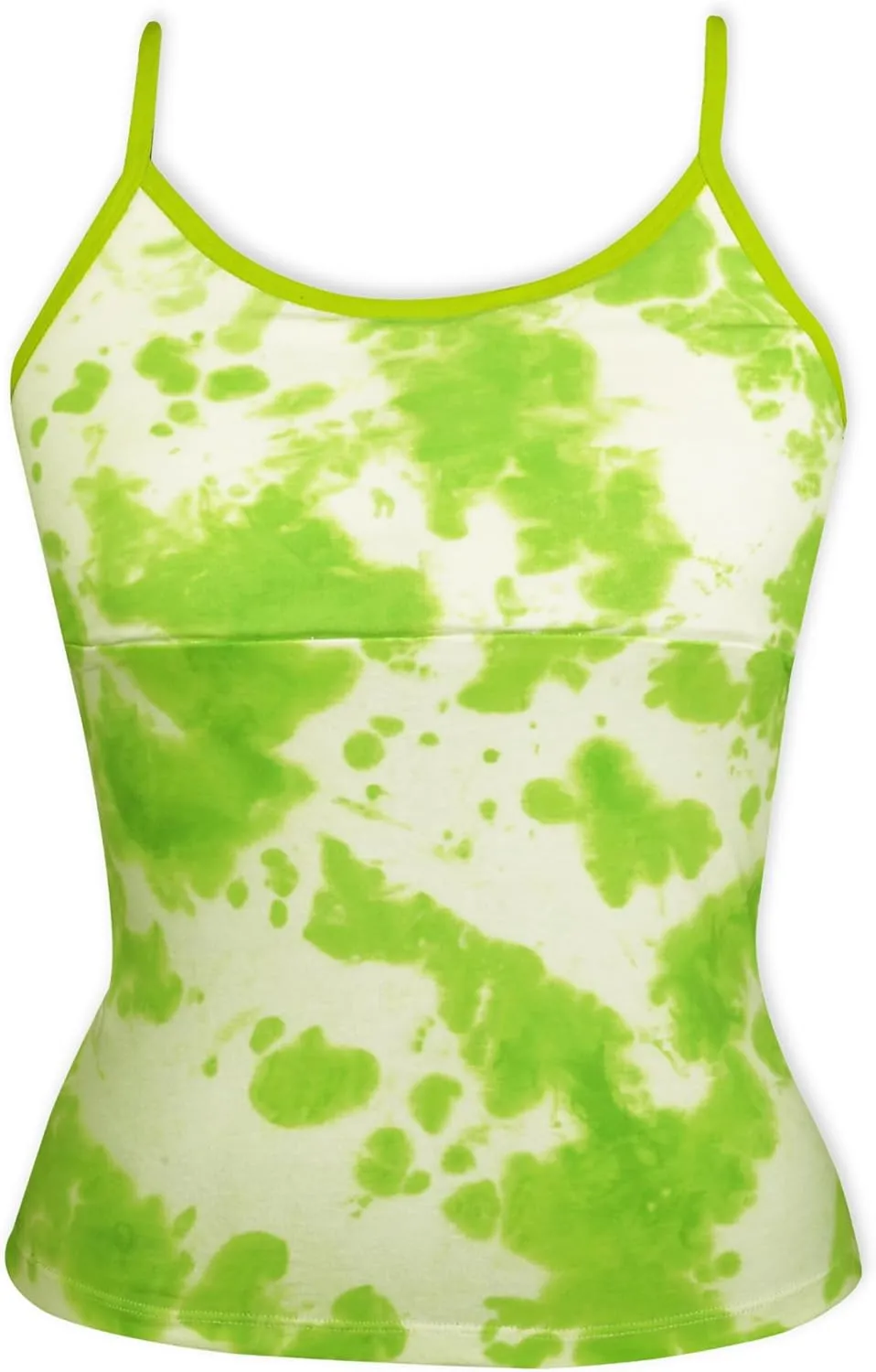 DChica Padded Camisole Bra for Girls, Teen & Young Women Round Neck Padded Undershirts for Summer Occasion