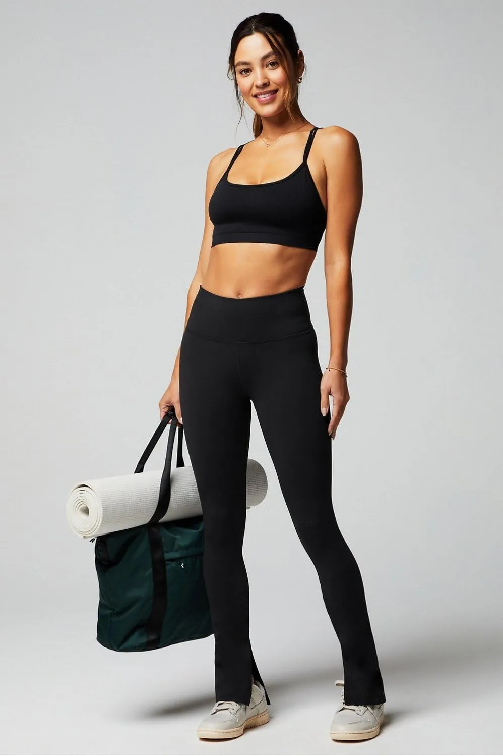Define PowerHold Split Hem Flare Pant, Moisture-Wicking, 4-Way Stretch