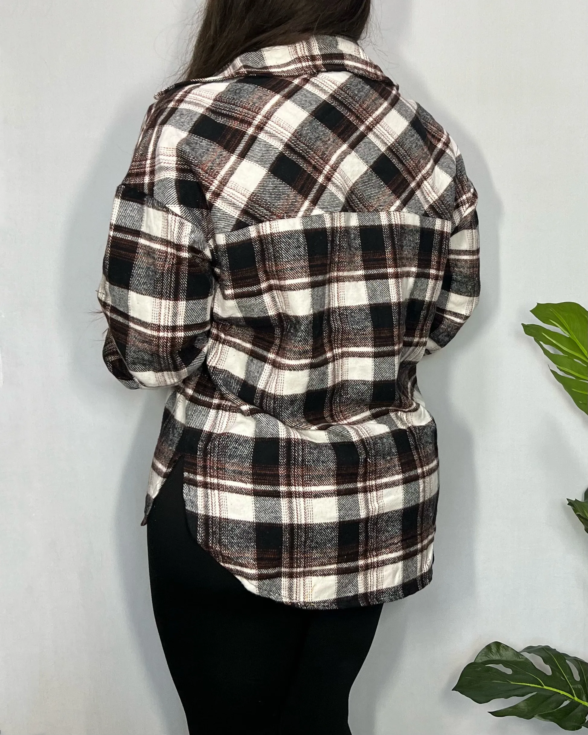 Destiney Shacket (Black Combo)