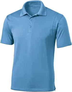 DRI-Equip Mens Moisture Wicking Micropique Golf Polos in Regular, Big & Tall