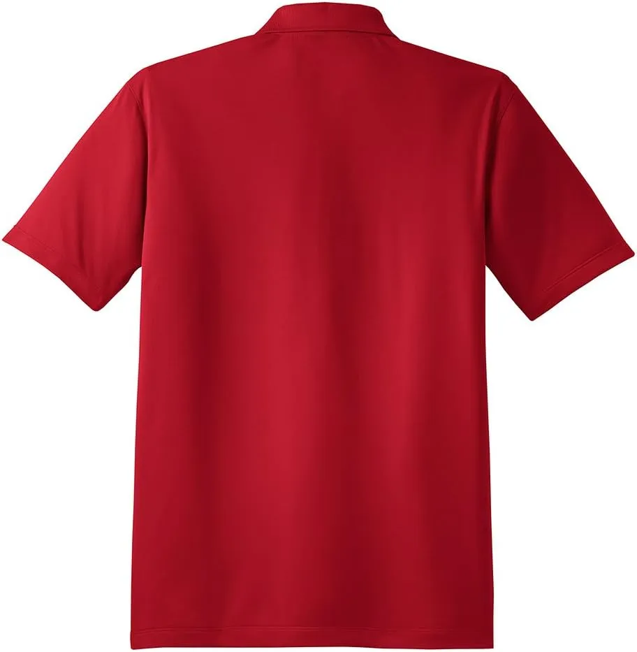 DRI-Equip Mens Moisture Wicking Micropique Golf Polos in Regular, Big & Tall