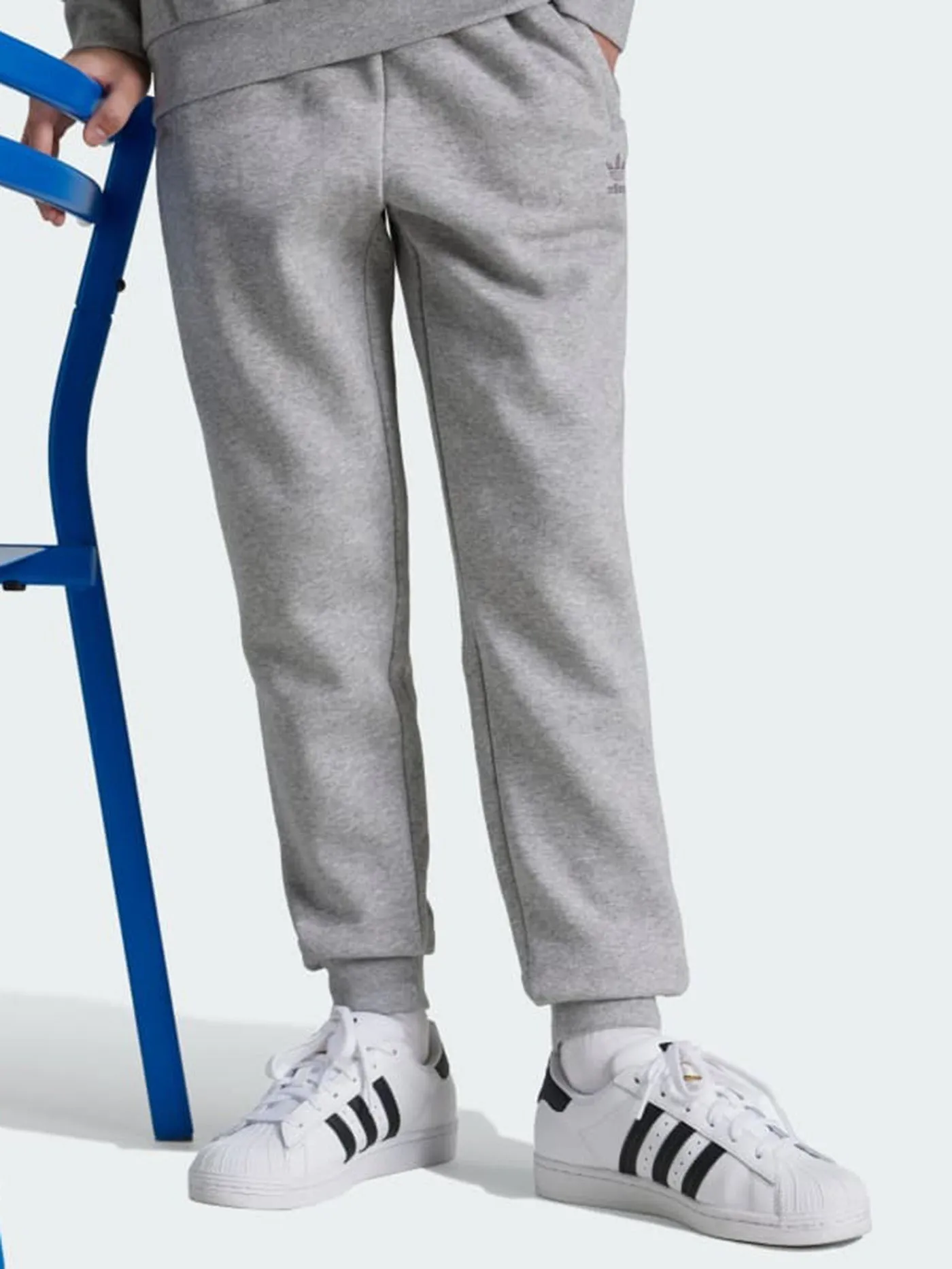 Essential Medium Grey Heather Pants (Boys 7-14)