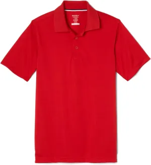 French Toast Men's Moisture Wicking Performance Sport Polo Short Sleeve Shirt
