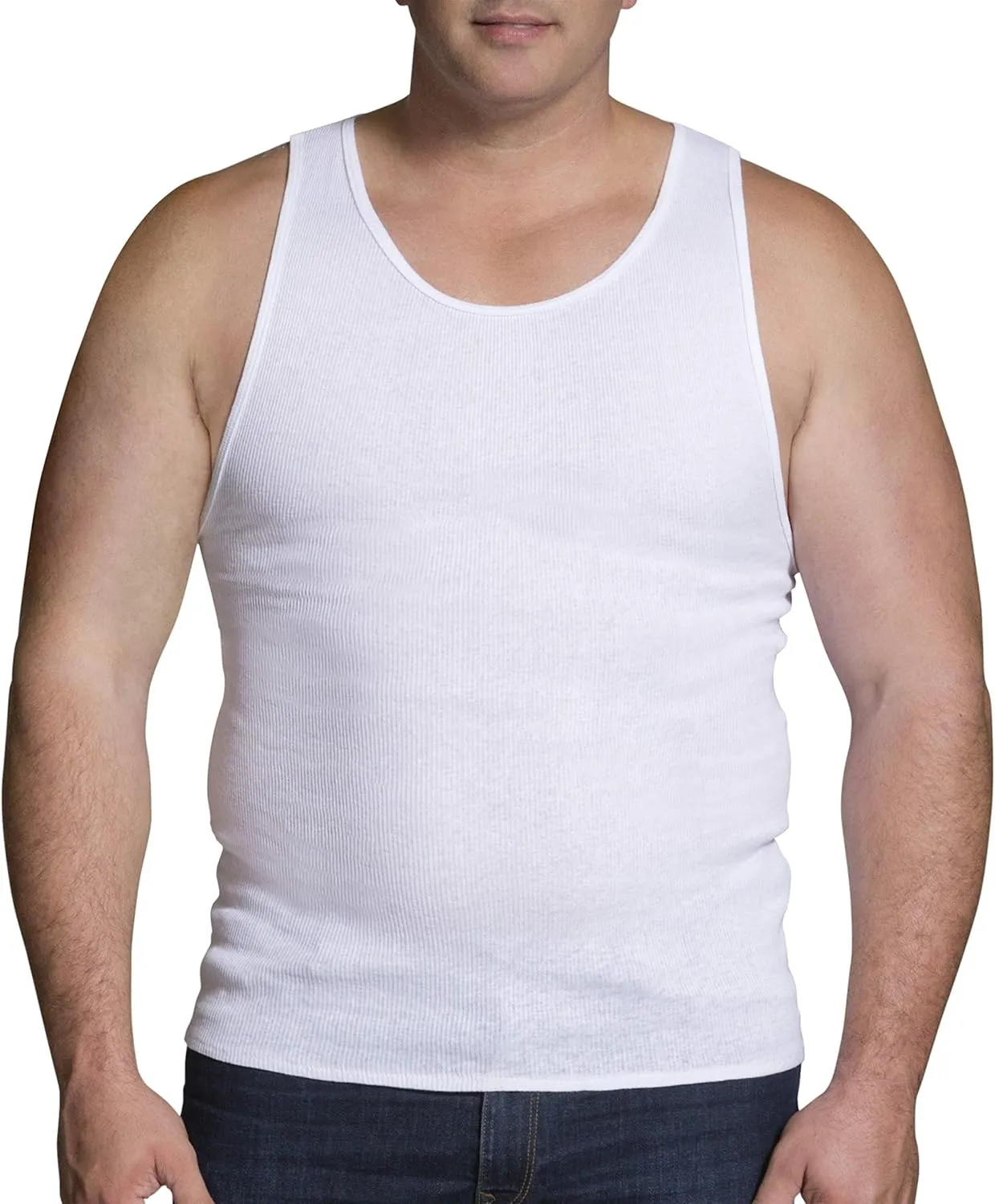 Fruit of the Loom mens Big and Tall Tag-free Undershirts