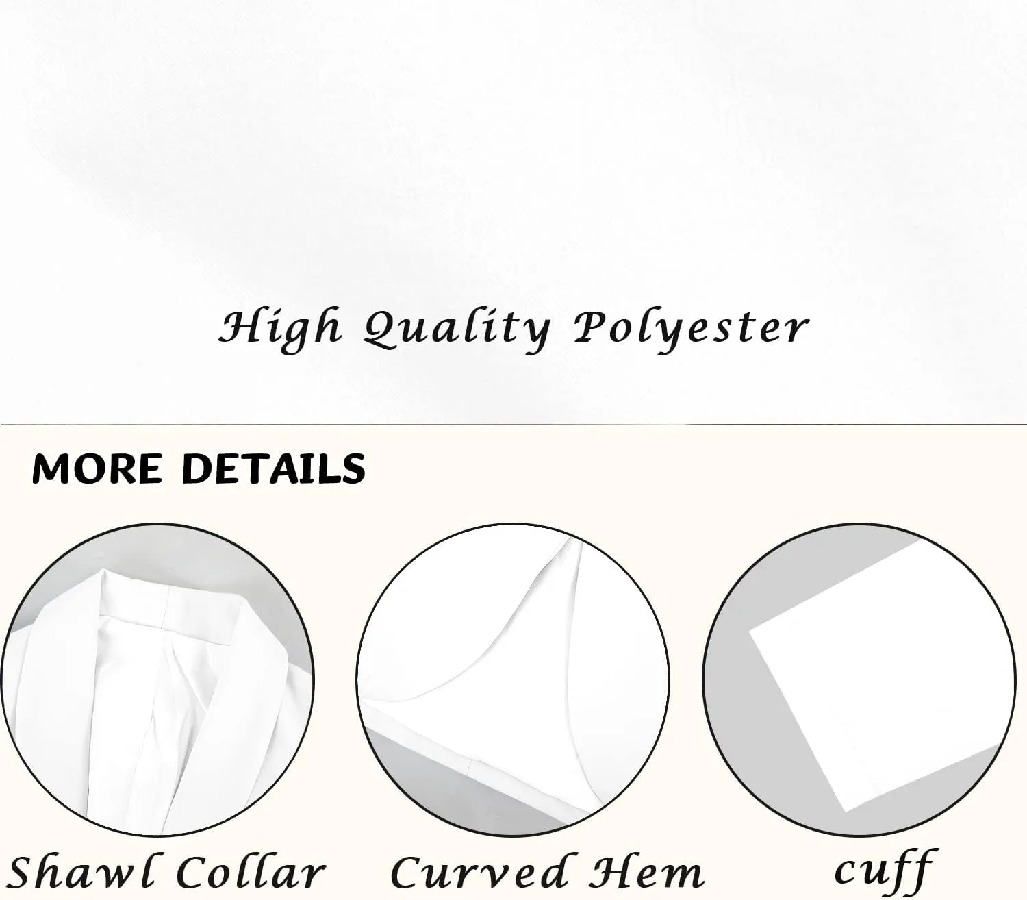 Girls Blazer Jacket Solid Color Lapel Suit Open Front Long Sleeve Blazers for Kids Girls Size 5-14 Years