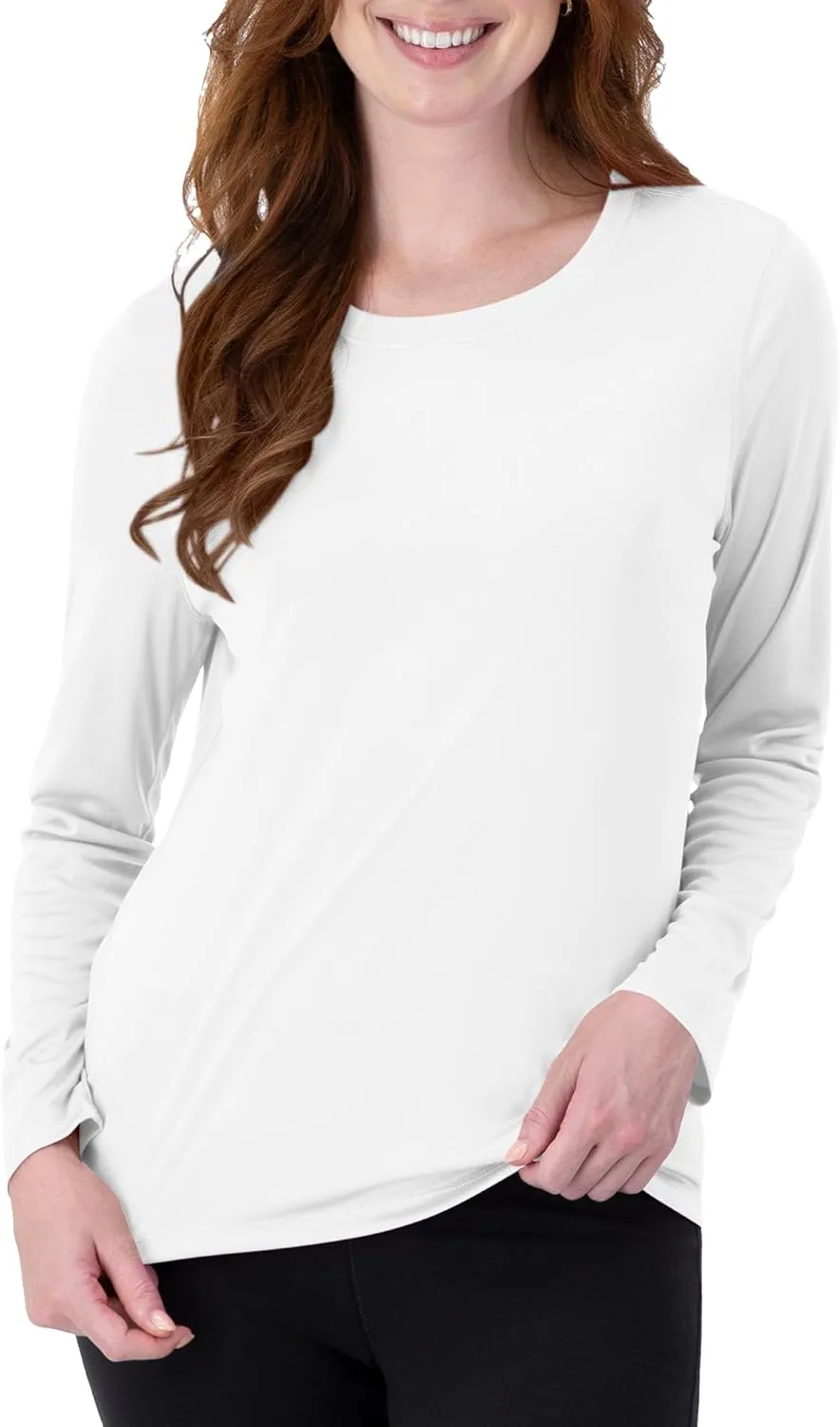 Hanes womens Sport Cool Dri Performance T-shirt, Short Or Long Sleeve