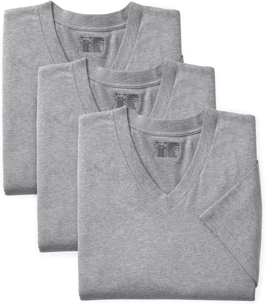 Harbor Bay by DXL Men's Big and Tall 3-pk V-Neck T-Shirts