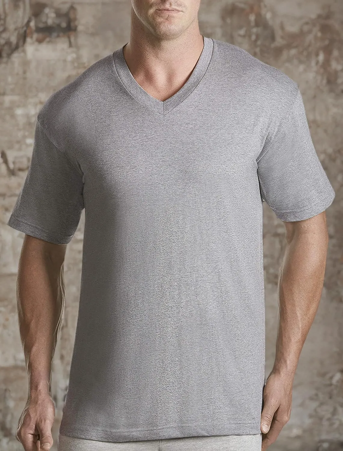 Harbor Bay by DXL Men's Big and Tall 3-pk V-Neck T-Shirts