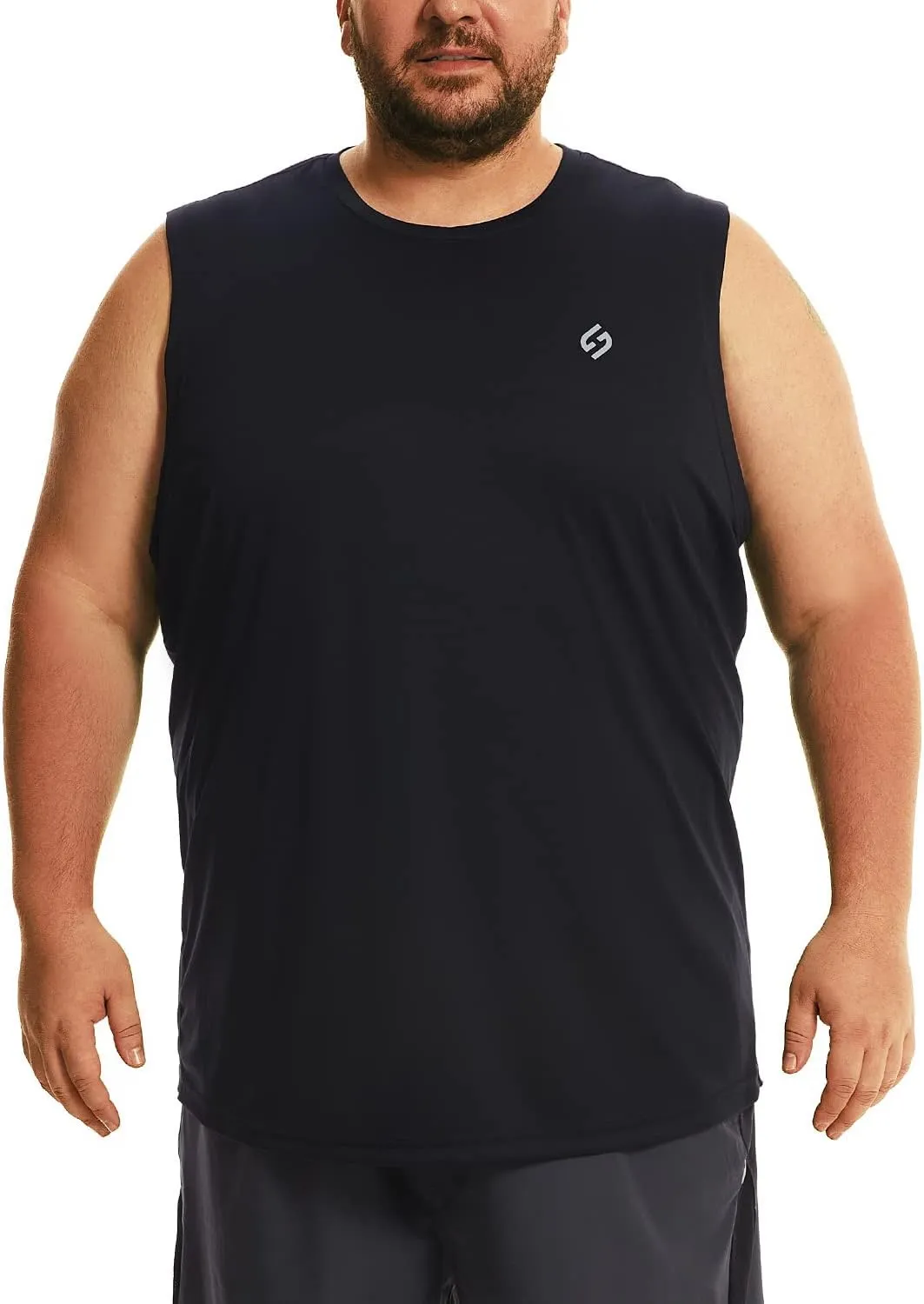 HOdo Big and Tall Mens Tank Tops Moisture Wicking Undershirt 3XL-6XL