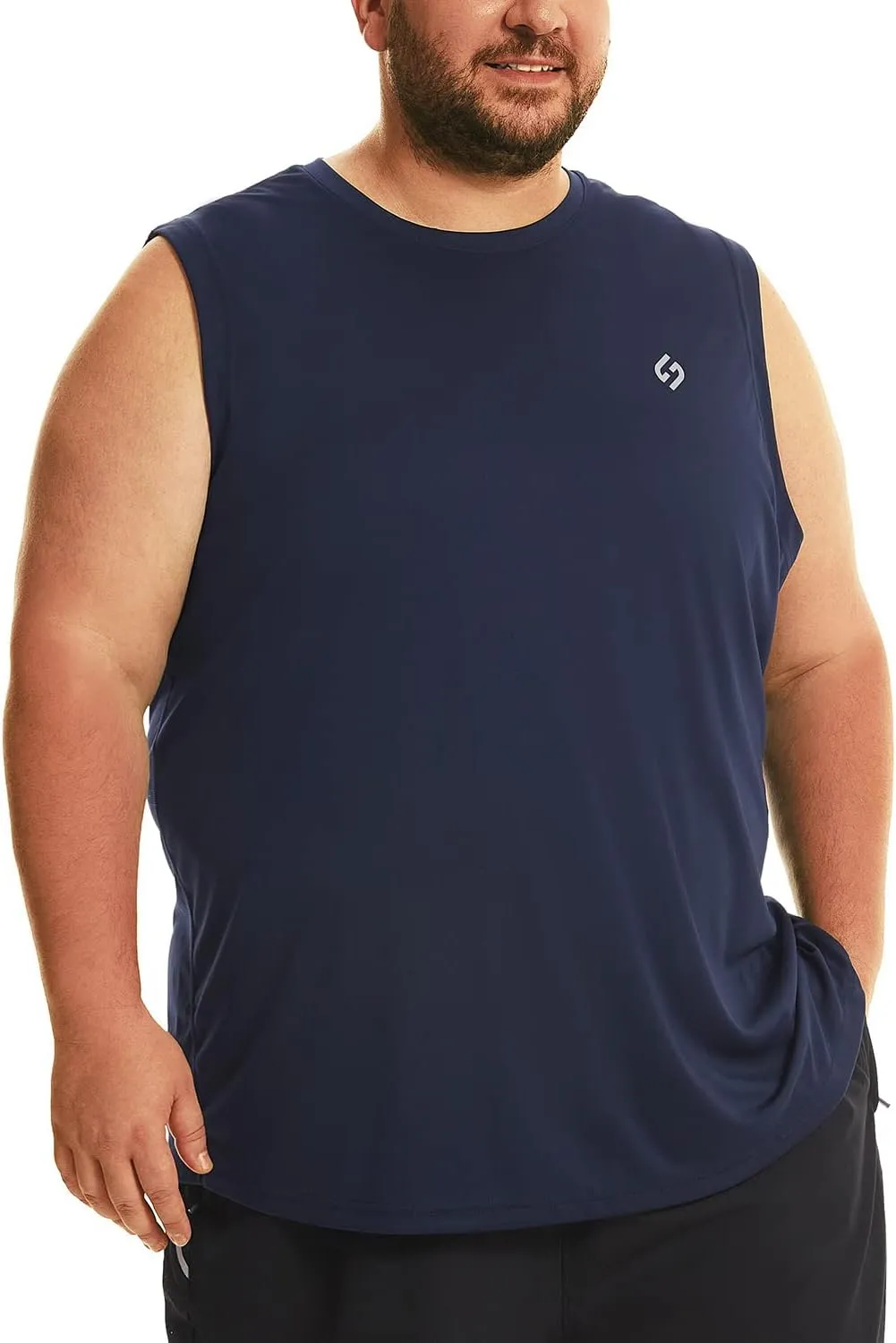 HOdo Big and Tall Mens Tank Tops Moisture Wicking Undershirt 3XL-6XL