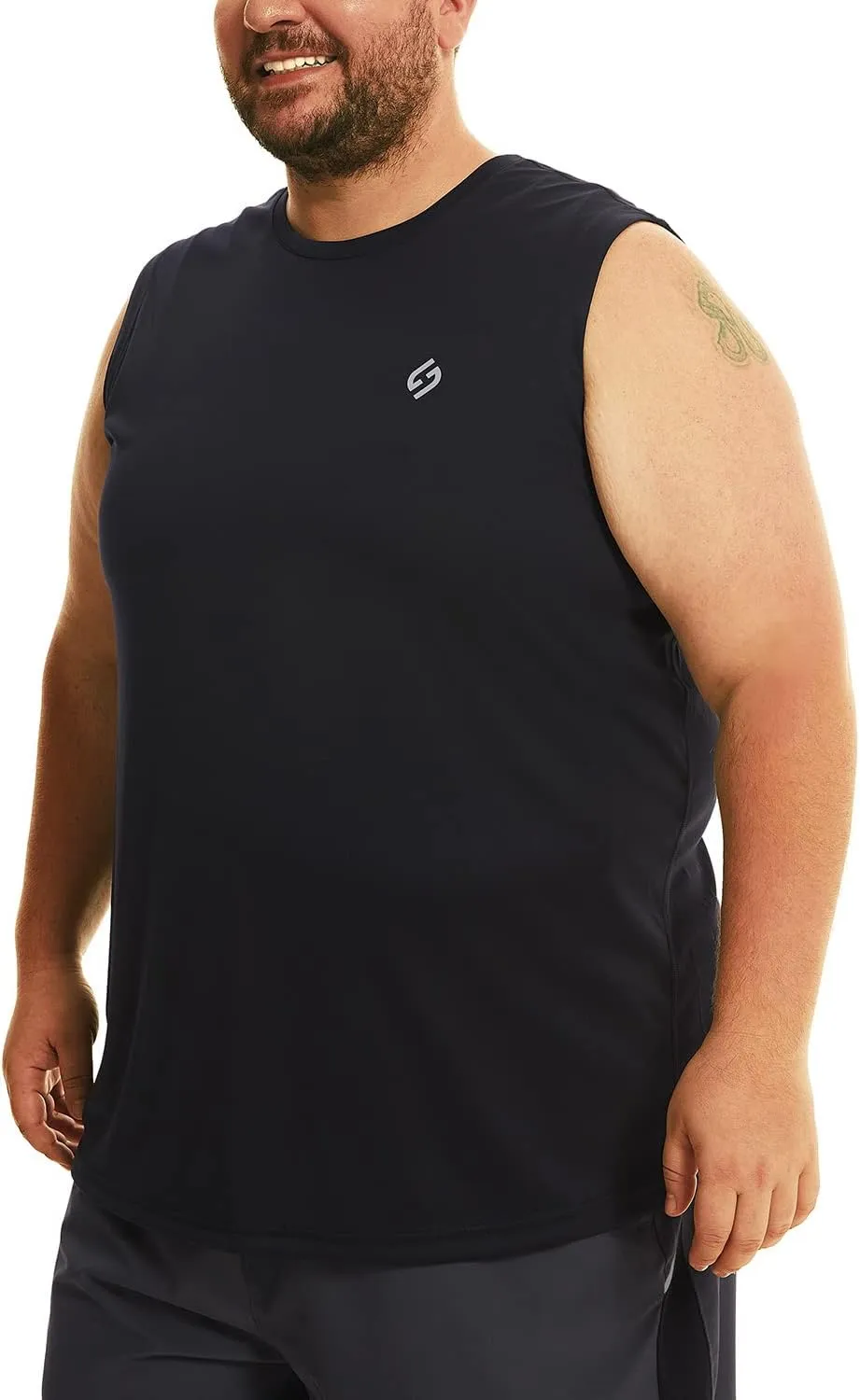 HOdo Big and Tall Mens Tank Tops Moisture Wicking Undershirt 3XL-6XL