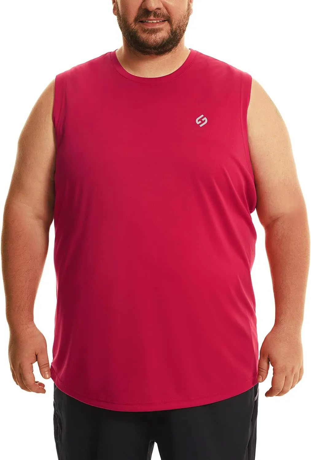 HOdo Big and Tall Mens Tank Tops Moisture Wicking Undershirt 3XL-6XL