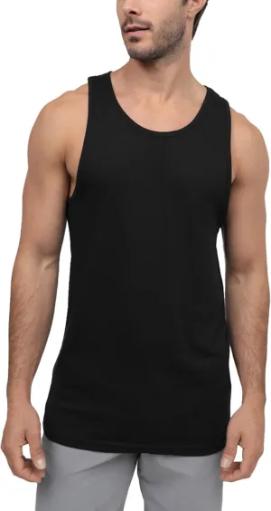 INTO THE AM Premium Basic Tank Tops for Men - Beach Workout Muscle Tanks S - 2XL