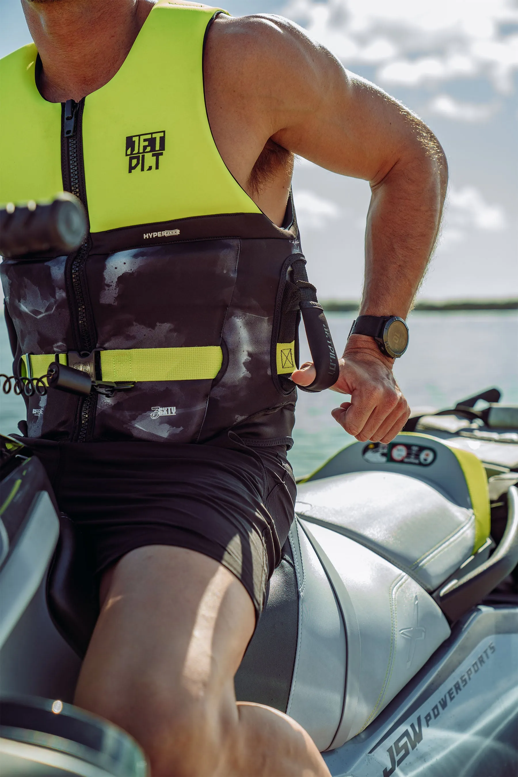 Jetpilot 3sxty Hyperflex Life Jacket - Yellow L50