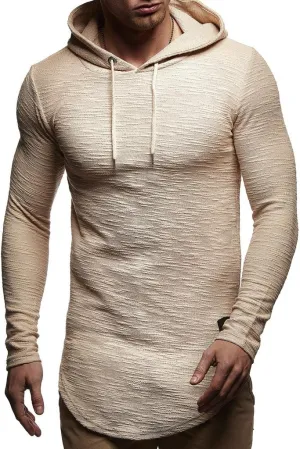 Leif Nelson Men's Oversized Slim Fit Hoodie LN6300