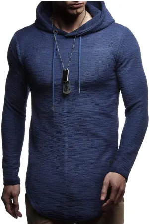 Leif Nelson Men's Oversized Slim Fit Hoodie LN6300