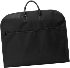 Luxshiny Garment Duffle Bag for Travel Suit Bags Portable Folding Hanging Oxford Fabric Black