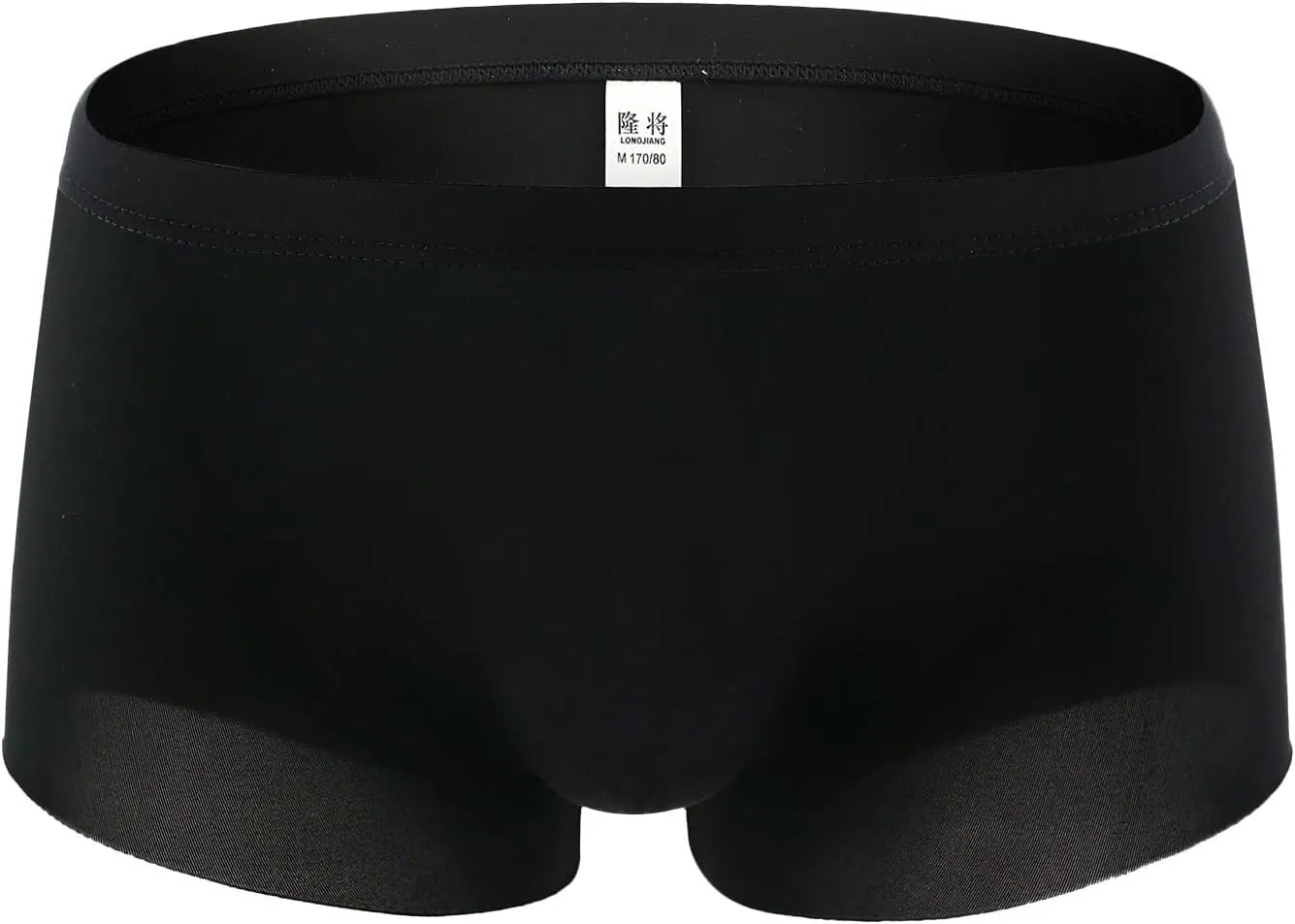 Men Underwear Men's Boxer Briefs Regular Long Spandex Knit Boxer