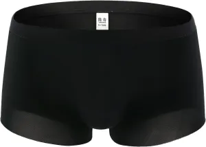 Men Underwear Men's Boxer Briefs Regular Long Spandex Knit Boxer