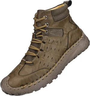Men Work Boots Steel Toe Hiking Sneakers Warm Fur Lined Womens Safety Toe Shoes Soft Toe Work Botas Soft Toe Non Slip Rubber Sole Hike Grounded Footwear