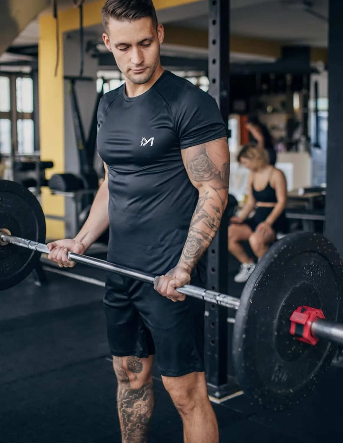 Mens Compression Shirts Short Sleeve Workout Shirt, Quick Dry Top Baselayer Athletic Shapewear Undershirts for Men