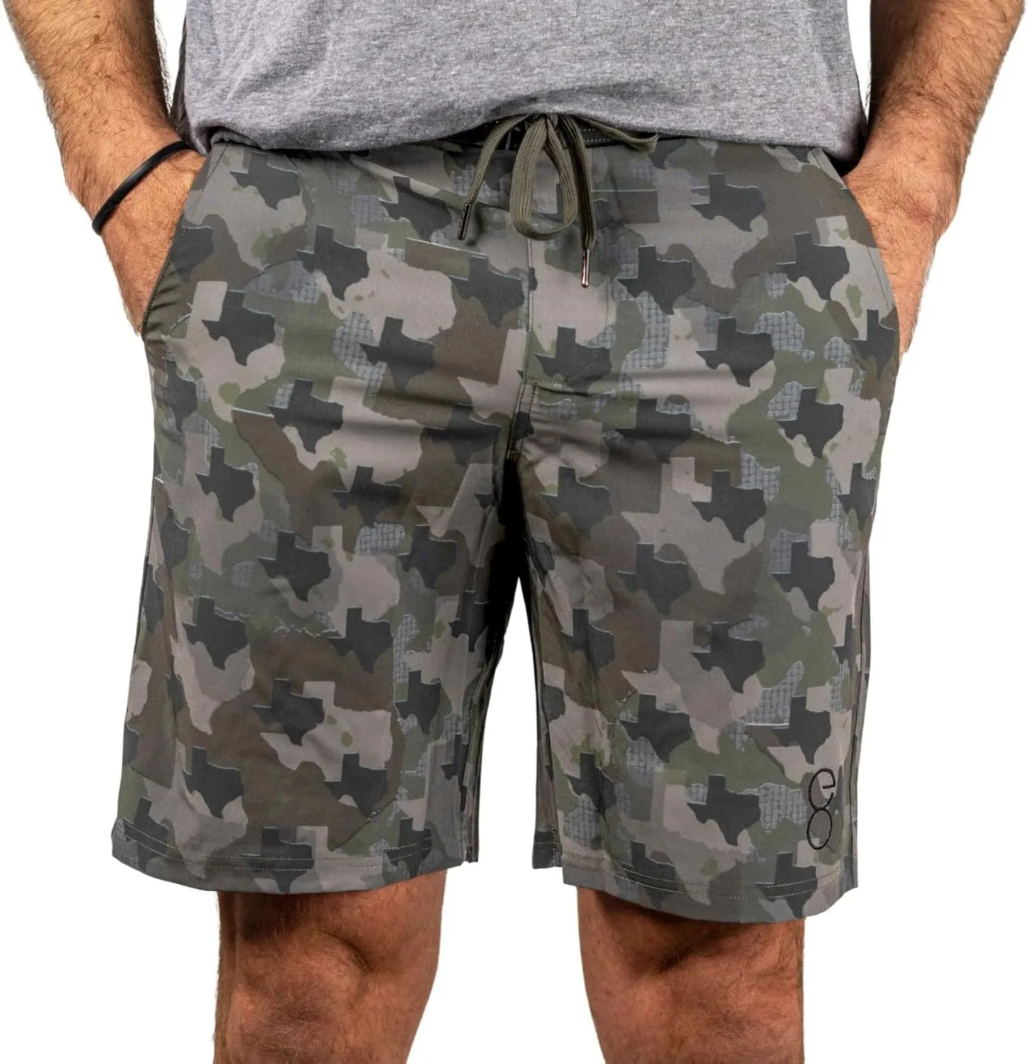 Mens Louisiana Camouflage Long Sleeve Hunting Performance Shirt - Moisture Wicking