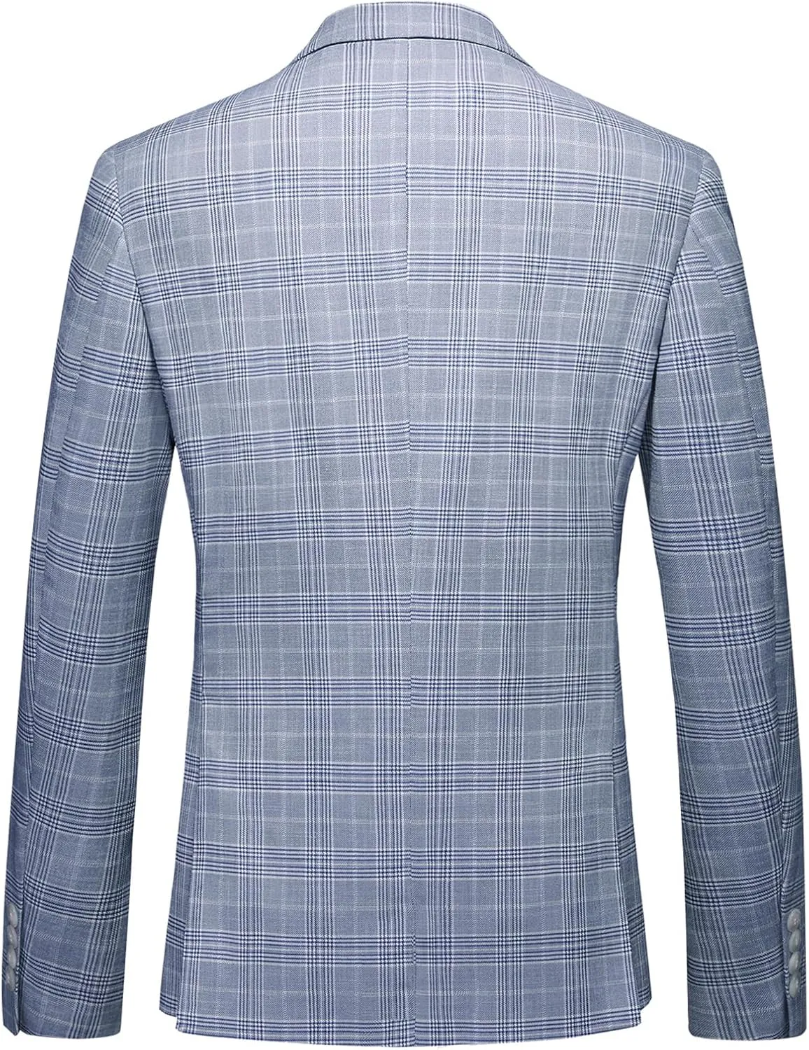 Men's Plaid Blazer Sport Coats Jackets Slim Fit Lightweight Casual Checkered Blazer for Men