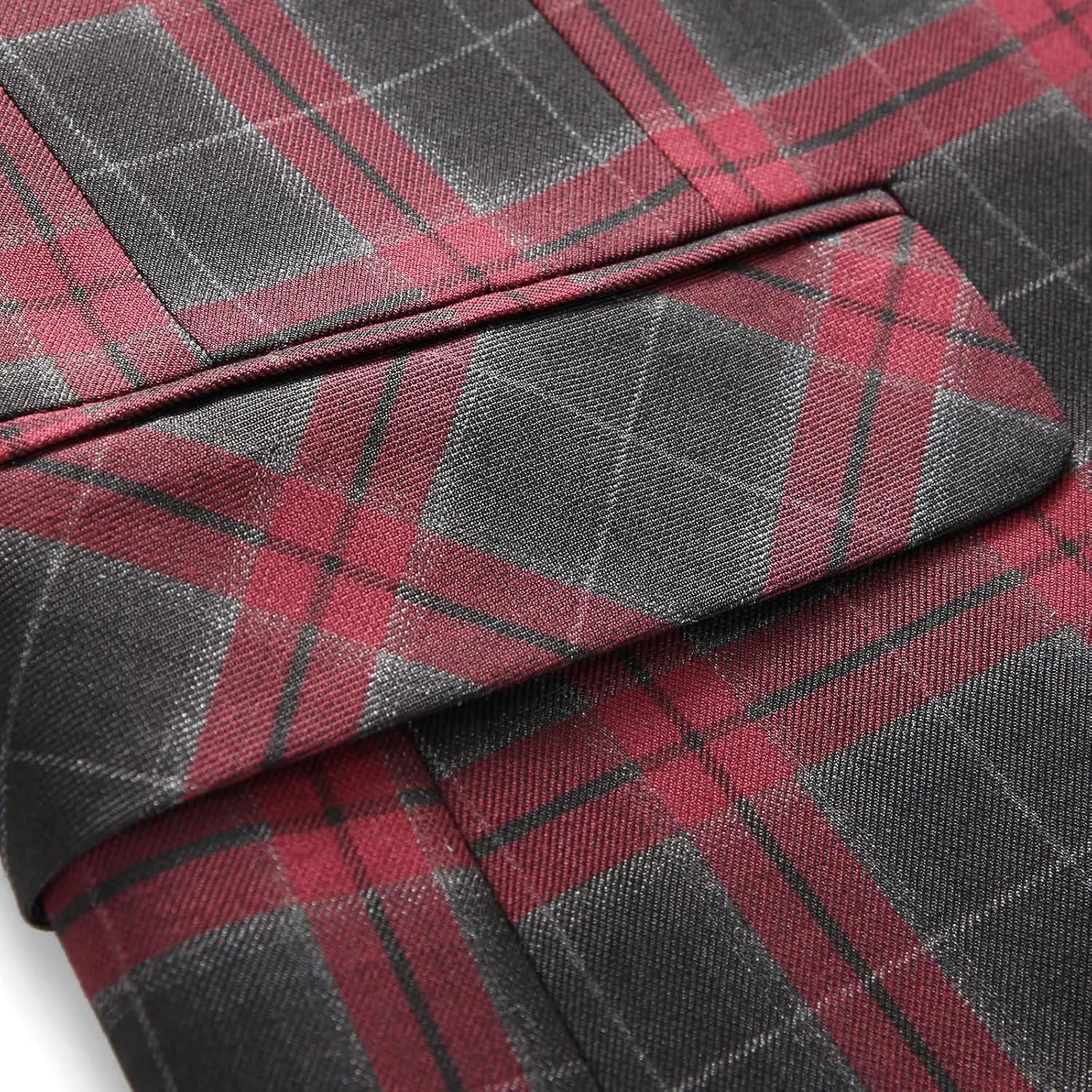 Men's Plaid Blazer Sport Coats Jackets Slim Fit Lightweight Casual Checkered Blazer for Men