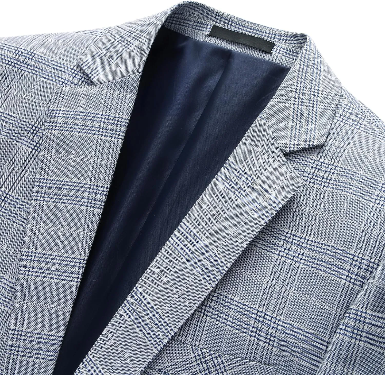 Men's Plaid Blazer Sport Coats Jackets Slim Fit Lightweight Casual Checkered Blazer for Men