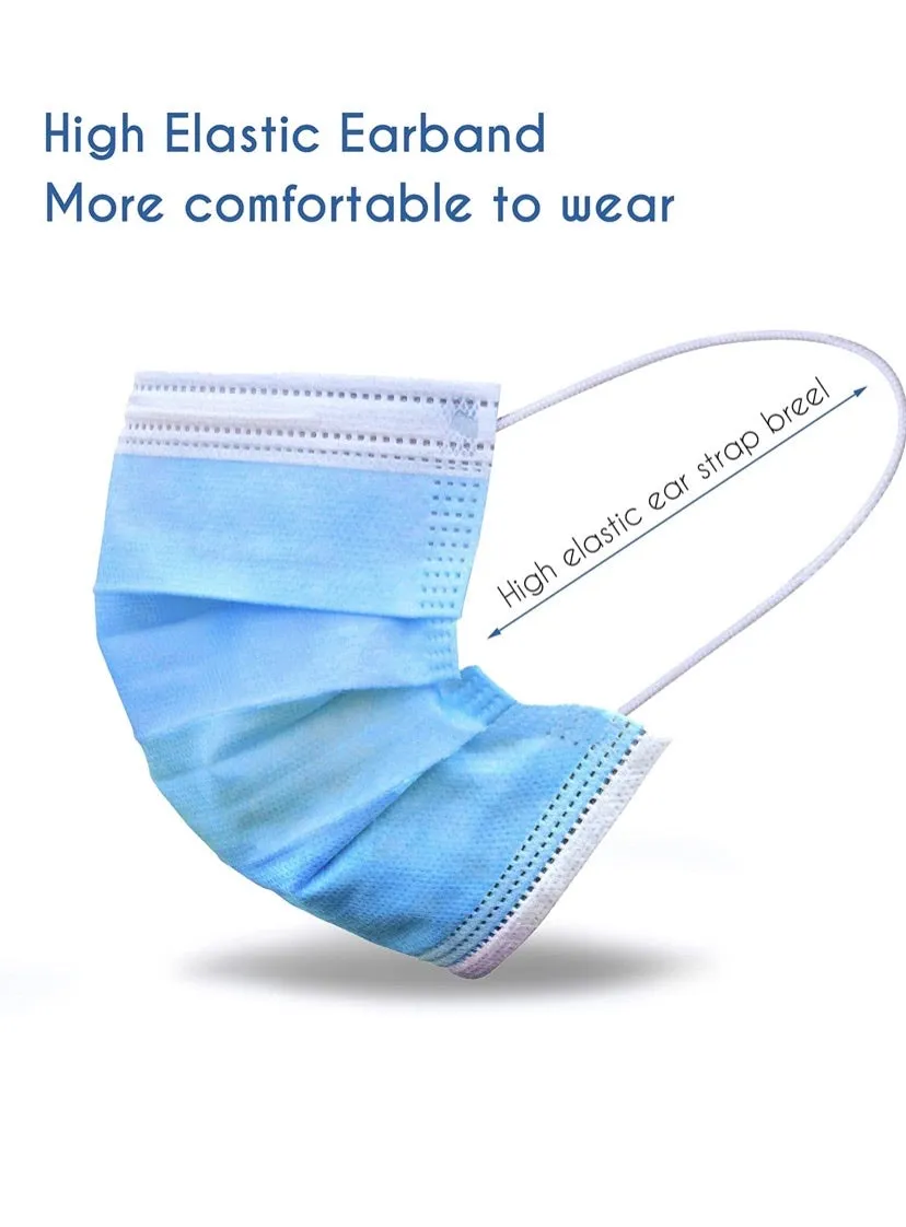 MSK03 Blue 3 Layers Protection Face Mask (50PCS /1PACK)